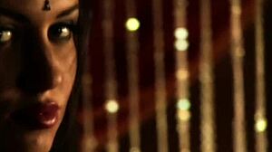 Indian Woman Looks So Lovely in Bed with Brunette Milf Handjob and Blowjob in Panties