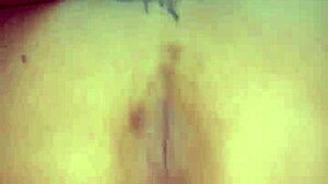 Fat ass ebony pussy creampie from monster cock