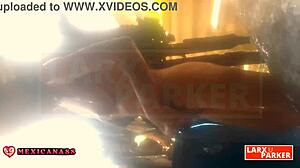 mexican babe kassandra dances and masturbates wet pussy in casting interview