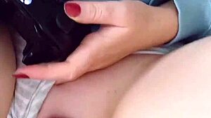 Curious step sister caught masturbating and filled with cum