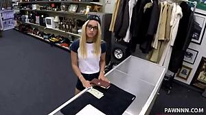 Woman Fucks For Ring At Pawn Shop