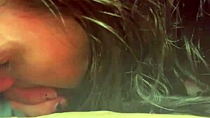 Wifey Gives Deepthroat Suck To Babe In Outdoor Public Sex Shop Couple Action