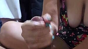 Overwhelmed By Desire During Relaxing Penile Massage From Sexy Sailor Girl Hotwife To Husband