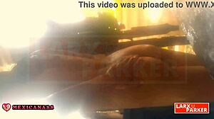 mexican babe kassandra dances and masturbates wet pussy in casting interview