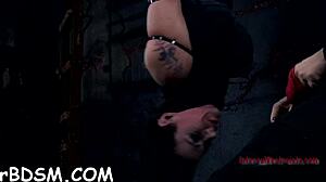 Dominant babe shows off her hot skills