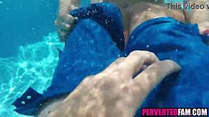 Yo, banging step mom by the pool feels wild!