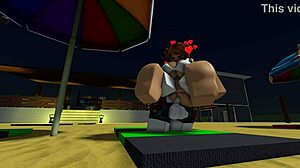 special beach day with curves