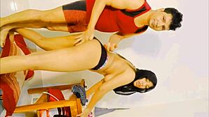 Want to see gorgeous girl in doggystyle assfucking?