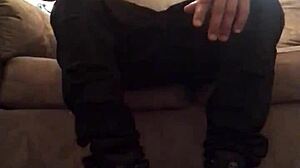 Intense Masturbation Display at Casting Audition