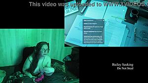 Naked Brunette With Big Tits Plays At Lake House.