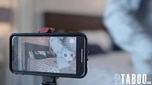 Smile for the camera with johnny goodluck and victoria voxxx.