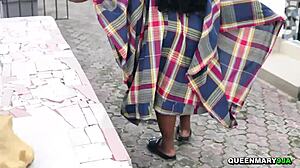 Hausa Man Invites Alhaja for Hardcore Creampie Doggystyle Fuck