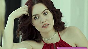 Redhead Lesbian Teen Sucks Big Nipples And Seduces Blonde Friend Freya Parker Kay Lovely.