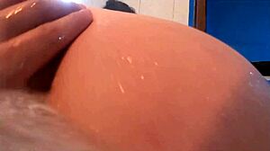 Teeny brat Blinkblink stuffs anal plug in her shaved ass while enjoying lesbian ass licking and gaping.