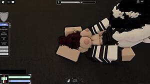 rough blowjob and ass fucking in criminality condo roblox