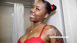 Hey, are you watching the sexy porsha doll get fucked as a ghetto ebony fuck doll for her first time on video?