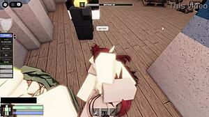 rough blowjob and ass fucking in criminality condo roblox