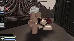 rough blowjob and ass fucking in criminality condo roblox