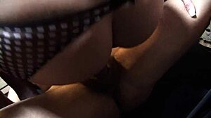 Blonde brit with big tits gets slammed