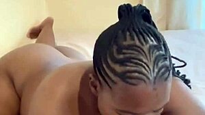 naughty ebony maid twerking that huge ass for fun 😜