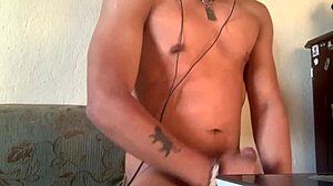 Maluma jerking off solo, feels amazing! 😎