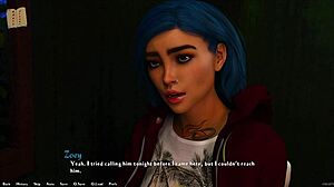 Exploring the chick route in Being a DIK game episode 215