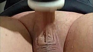 Grab that fleshlight and let's have some homemade big cock handjob fun with intense fucking!