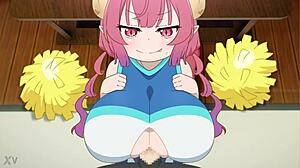 iruru giving an intense titjob with big tits