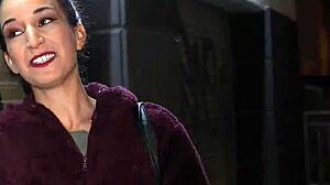 a big dicked rookie for an amazing porn debut rebeka rock makes her 1st scene at 35