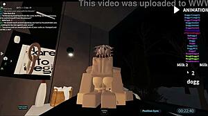 Slut Gets Gangbanged Hard In Roblox Condo!