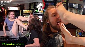 Rose Carter's first foot worship session was wild, just check the trailer!