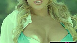 I slip out of my bikini at the lakeside