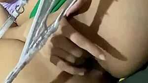 this beautiful colombian university nympho alexia loves fingering her ass and pussy in public outdoor spots