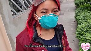 fake influencer fucks sexy girl in cheap hotel