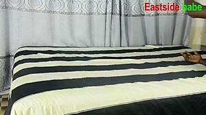 Our first round of sex is so horny and rough with sucking and riding!