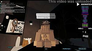 Slut Gets Gangbanged Hard In Roblox Condo!