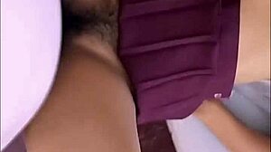 I fuck my stepsister in her school uniform with hairy pussy amateur sex home video.