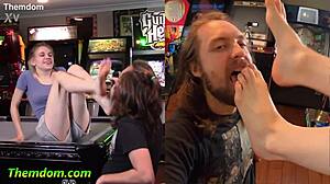 Rose Carter's first foot worship session was wild, just check the trailer!