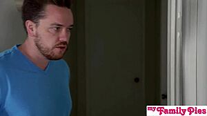 Cum thirsty Sia Lust, you fuck stepdad for creampie then stepbro for another?