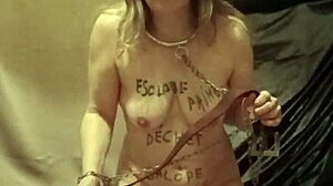 This European slave got belted hard for indoctrination on Apr 07 2025