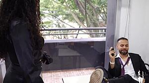 teacher fucks rude student to pass him