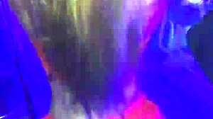 Nicks Rodrigues dances funk at the baile as a safada Brazilian novinha outdoors!