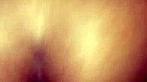 Amateur ebony teen gets ass drilled