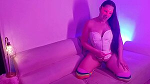 This Latina milf waitress with big tits gets anal in hidden room while bar crowd parties outside. European cameltoe action unfolds.