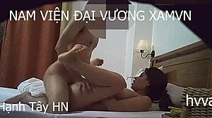 hot vietnamese girl gets bent over for doggystyle sex with big tits and ass 😍