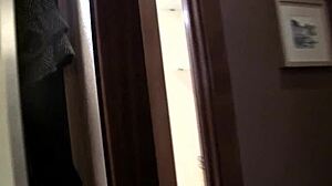 Pretty Ex Girlfriend Feels Intense Desire in Rough Bathroom Quickie