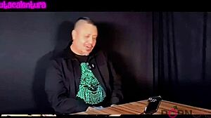 Porncast Vero Fenix And Luis Garay Discuss Fetishes With Intense BDSM Session!