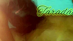 Touching Big Ass of Latina in Lingerie for Deepthroat Blowbang!