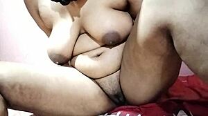 Indian Bhabhi Cheats With Friend, Sucking His Cock In Homemade Video.