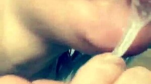 More spit or keep sucking?